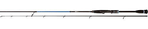 Zebco Premium Spinnrute Z-Cast Spin Angelrute Spinnfischen Einsteigermodell Raubfisch-Angeln, Schwarz-Blau, 2,40 m