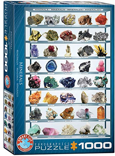 1000 Teile Puzzle Schätze der Erde Mineralien