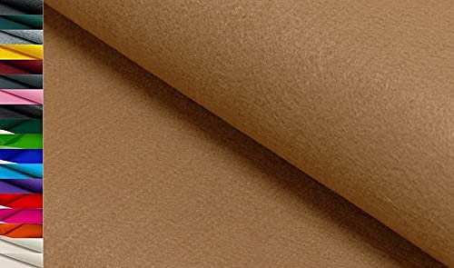 Stoffbook Camel Stabiler BASTELFILZ TASCHENFILZ Stoff 4MM-100CM Stoffe, E289