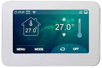 Smartes Thermostat Optima WLAN 7 Touch | per Smartphone steuerbar | Tuya Smart App | Raumregler