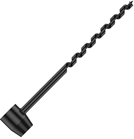 Taladro de mano para trabajo de madera, llave inglesa manual, broca de perforación de tierra, espiral para camping, senderismo, aventura en la selva (10 x 230)