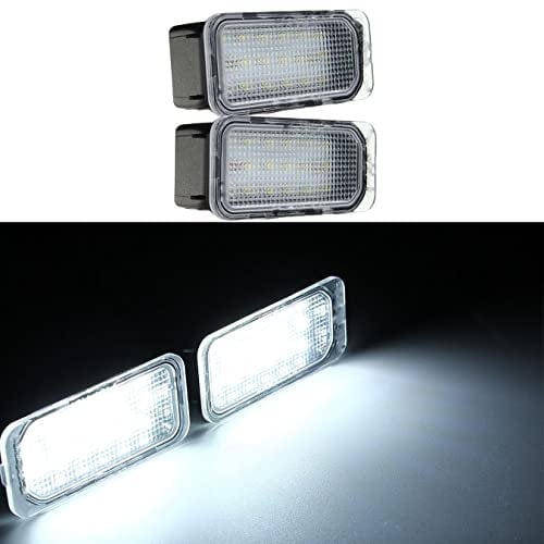 DHCN NP 2X LED Number License Plate Light for F-ord f-ocus MK II for J-aguar XJ XF for M-ONDEO S-MAX C-Max Car Accessories Tail Light