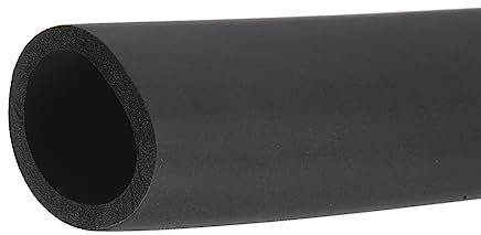 Rebower Pipe Insulation Tubing Heat Preservation Foam Tubing Handle Grips, [for Plumbing Insulation Wrap] - 38mm ID/3.3ft/Black