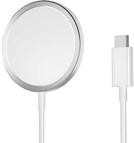 Case Logic Apple MagSafe Charger - APPLE MFi Certified Wireless Charger with Fast Charging Capability,Type C Wall Charger Pad Compatible with iPhone 14/13/12/AirPods Pro 2and Android Phone - and Thin