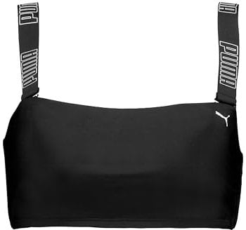 Puma Damen Bandeau T Badebekleidung, Schwarz, M