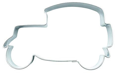 BekkiB - Ausstechform Auto - ca. 7 cm, Ausstecher aus Edelstahl, spülmaschinengeeignet - 240
