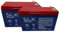 SLK Platinum Mobility Scooter GEL Battery Pair of 2 x 12v 10ah Reliable And long Lasting Replacement Batteries For Electric Scooters And Wheelchairs