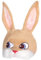 VICASKY Osterhase Maske Hochwertige Cosplay Maske Für Fasching Karneval Und Mottopartys Wiederverwendbar Lustig Für Erwachsene Tierkopf Accessoire Für Festlichkeiten