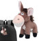 Dranng Porte-clés animal en peluche, porte-clés âne en peluche - Porte-clés de en peluche d’âne,Adorable breloque de sac de en peluche, pendentif de sac à dos pour noël et anniversaire