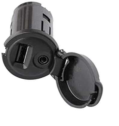 DOFABI Adaptador de Interfaz Auxiliar USB for Coche, Enchufe USB Auxiliar, for Peugeot, Citroen Car 96647952XT 96671143XT Interfaz de Audio USB