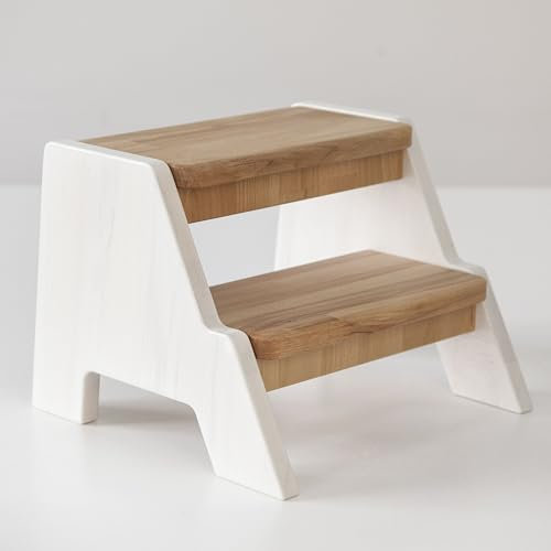 Tritthocker für Kinder (Weiß)