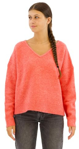 Superdry Damen Pullover mit V-Ausschnitt in Übergröße