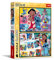 Trefl – 2in1 Puzzle: Lilo & Stitch, Das lustige Leben von Stitch - 2 x 200 Teile - 2er-Puzzle-Set für Jugendliche