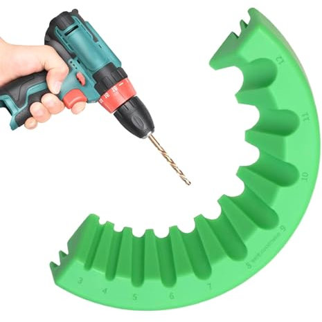 Afilador de brocas para amoladora - Accesorio para afilar brocas, herramienta guía de afilado de brocas, afilador de brocas para todas las brocas de 3 a 12 mm