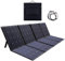Panneau solaire pliable de 400 W, chargeur solaire monocristallin, étanche IP67 pour station d'alimentation, aventures en plein air, caravane, camping, camping-car, panne de courant, balcon