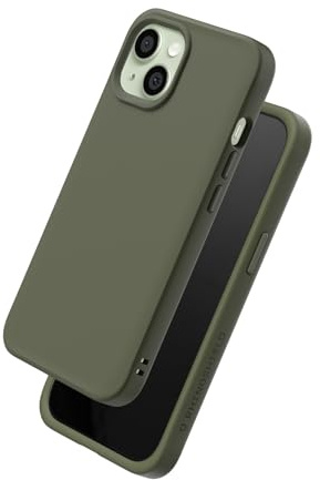 RhinoShield SolidX Hülle für iPhone 15 | Fallschutz nach Militärstandard, verstärkte Stoßdämpfung, verbesserter Eckenschutz, schlankes und leichtes Design