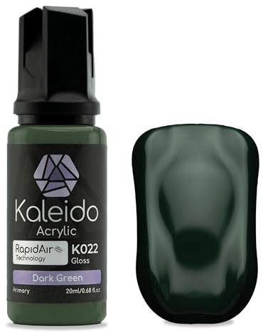 Gaahleri Kaleido Colorworks Primary for Airbrush Model Building Acrylic Paint K022 Dark Green