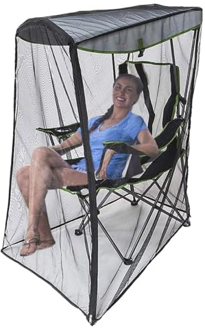Weqizuerqi, Robustes Netz für Campingstuhl im Freien, kompakter Sonnenschutz, regendicht, für Garten, Terrasse, Reisen, Wandern, Angeln, Outdoor, Rucksack