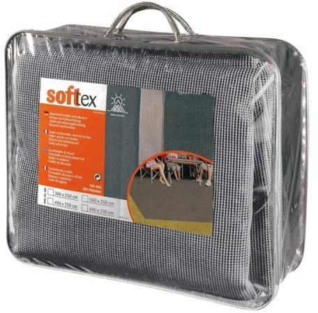 Zeltteppich SOFTTEX grün 250 x 300 cm