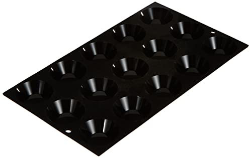 DE BUYER 1975.01 Formen, Silikon, schwarz, 27.9 x 20.1 x 10.9 cm