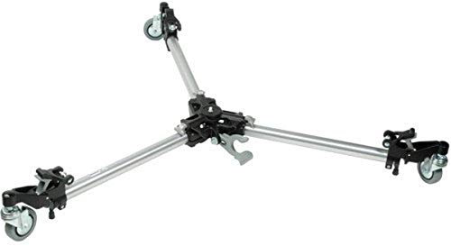 Manfrotto 181 Folding Auto Dolly for Twin Spiked Metal Feet Tripods - Replaces 3156