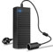 Plozoe 120W 10A AC-DC Stromrichter 230V auf 12V Gleichrichter 12V 10A AC DC Wechselrichter mit Zigarettenanzünder-Buchse für Kompressor Kühlbox, LED Lampen und Ventilatoren (Schwarz, 1er Pack)