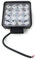 EACH ITALY Faro 48W PROFONDITA Auto Barca Fuoristrada 12V Quadrato 16 LED 6000K IP67 Slim