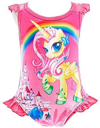 Lito Angels Costume Intero Unicorno per Bambina | Costume da Bagno Intero Unicorno per Bambina, Piscina, Spiaggia, Vacanze estive, Servizio fotografico, Mare, Tema Unicorno
