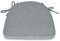 baibu Chair Cushion with Ties for Dining Chairs [43x42x5 cm] Non Slip Kitchen Dining Chair Pad and Seat Cushion with Machine Washable Cover-Grey