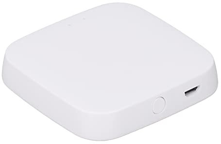TOPINCN WiFi Gateway Cerradura de Puerta de Entrada sin Llave Cerradura de Control Remoto Aplicación Cerradura de Puerta Inteligente WiFi Puente WiFi Bluetooth Gateway Hub para ZigBee