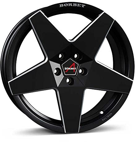 Borbet Felge A 7.5x17 ET35 4x100 black matt A 75735100464,1BM