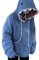 Hoodie Damen Oversize Süße Hai-Hoodie Kapuzenpullover Langarmshirt Oberteiles Pullover mit Kapuze Taschen Casual Langarm Haifisch Sweatshirts Herbst Winter Pullover Tops Pulli Kapuzenpulli Sweatjacke