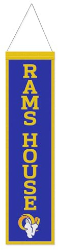 Wincraft Los Angeles Rams Slogan NFL Wool Banner 80x20cm