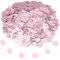 Hocansen 50g/1.76oz Coriandoli Rotondi 15mm Multicolori Table Confetti Paillettes Scintillanti Coriandoli da Tavolo Coriandoli a Punti Decorazione per Palloncini,Matrimoni,Festa (Pink/ZX-YX)