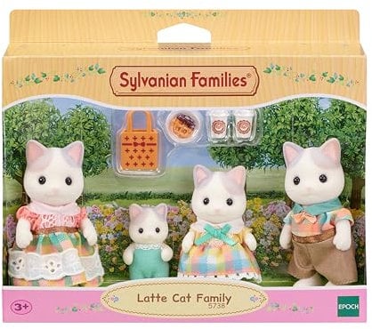 Sylvanian Families - 5738 Milchkatzen Familie - Figuren für Puppenhaus