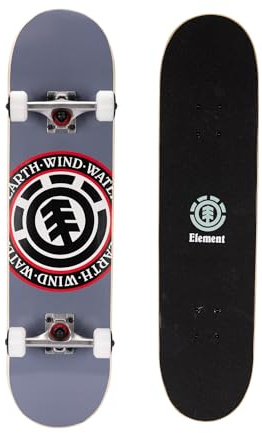 Element Popsicle Skateboard-Skateboard, Grau, 78,7 cm