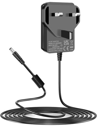 9V for Crosley Record Player Power Cord, 9V 2A Power Supply for Crosley Cruiser Portable Turntable Record Player CR8005A I II III Series Schwinn Elliptical Bike Hybrid Trainer Stationary Bike
