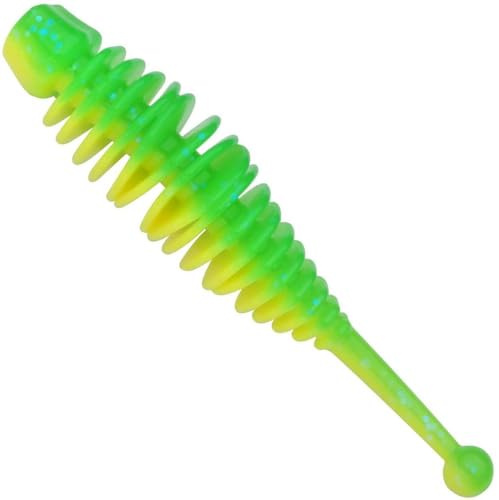 Berkley POWERBAIT Power Naiad 70Mm Sprng Grn/Snsne Ylw
