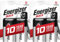 Energizer D Batteries, Max Alkaline Power, 4 Pack