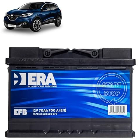 Batteria 70Ah EFB per Renault Kadjar 1.5 1.6 1.7 DCI gasolio 2015+