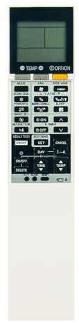 Mando a Distancia de Repuesto Aptos para Mitsubishi Air Conditioner Remote Control SG176 SG20A SG18182 SG18J SG20B SG11D SG15H SG162 SG15F SG15D SG15J XG16A XG16A-1 SG17B SG19C SH20A SG10A