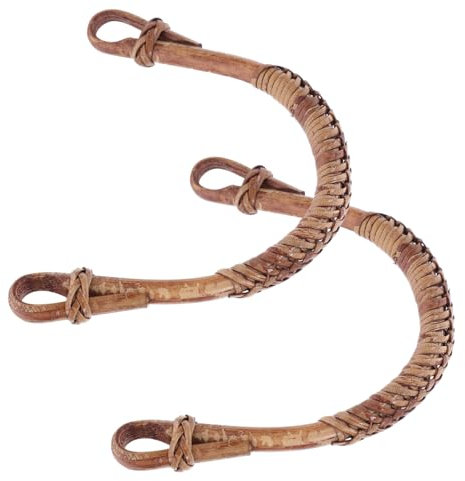 CIYODO Ceramic Teapot Handle Replacement Bamboo Style Pot Grip Handles for Easy Use