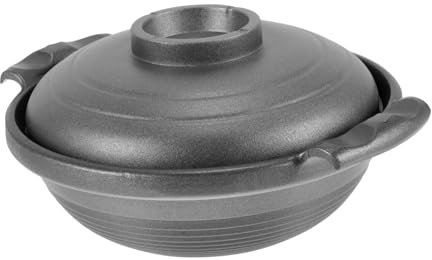 Mobestech Cazuela De Cerámica Para Cocinar Sopas Guisos y Otros Platos Calientes Para Uso Estufa Cocina Doméstica y Restaurantes Olla Pequeña Con Tapa Utensilios De Cocina De Calidad