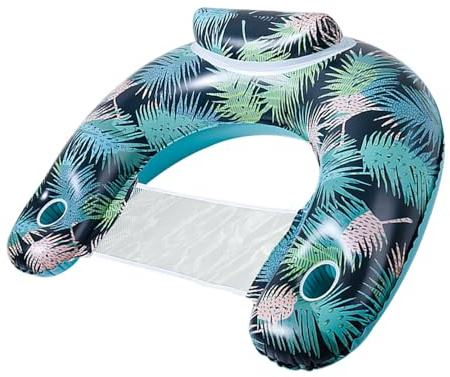 Schwimmsessel 2er-Set Aufblasbare PVC-Sofa-Lounger