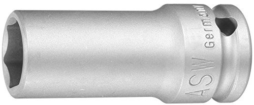 ASW 72062 Kraft-Steckschlüssel-Einsatz lang 1/2 Zoll 6-kant 13 mm