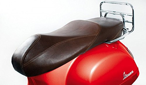 Original Vespa Echtledersitzbank für Roller GTS braun