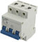 sourcingmap DZ47-63 C6 6 A 400VAC 6000 A Capacité De Coupure 3 Pôles Coupe-Circuit