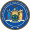 New York State USA Seal Hochwertigen Auto-Autoaufkleber 12 x 12 cm