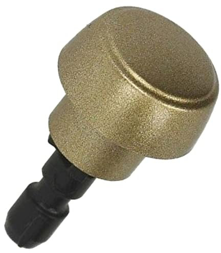 SAUTER - (X1) BOUTON PROGRAMMATEUR COULEUR OR + AXE POUR FOUR