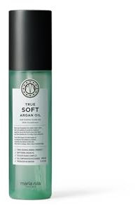 Maria Nila True Soft, Arganöl für trockenes Haar, spendet Feuchtigkeit und reduziert Frizz, 100% vegan, Sulfat & Parabenfrei 100ml